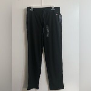 Tommy Hilfinger Men’s lounge knit sleeping pant two side pockets pull on black.M